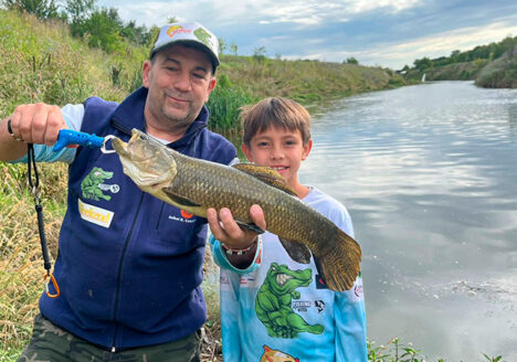 pesca de costa en Salto