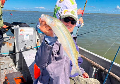 pesca en Laguna La Salada de Madariaga