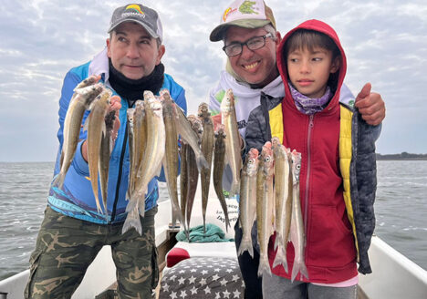 pesca en la laguna hinojo grande