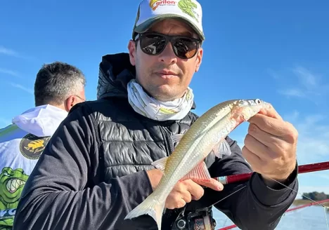 pesca en Laguna de Juancho, Daireaux