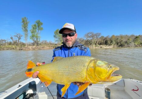 pesca de dorados en Uruguay