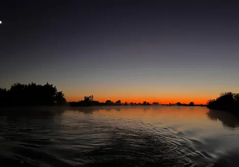 pesca nocturna en Baradero