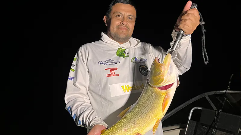 pesca nocturna en Baradero