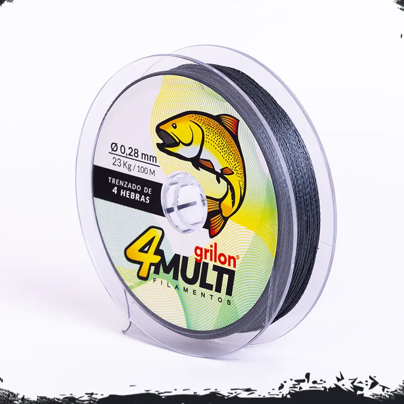Tanza multifilamento de 4 hebras - Grilon Tanza multifilamento de 4 hebras - Grilon