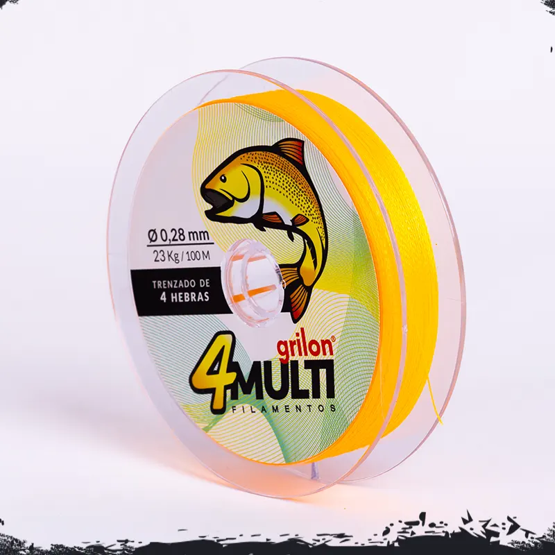 Tanza multifilamento de 4 hebras - Grilon Tanza multifilamento de 4 hebras - Grilon